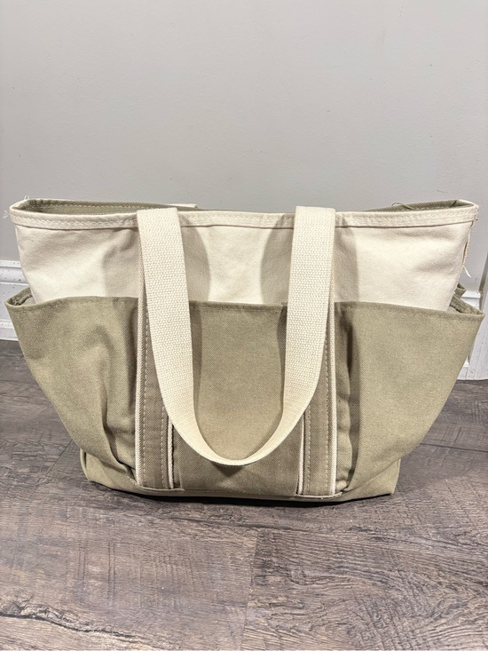 L.L. Bean Handbags - L.L. BEAN Vintage Gardening Boat and Tote Utility Canvas Large Bag